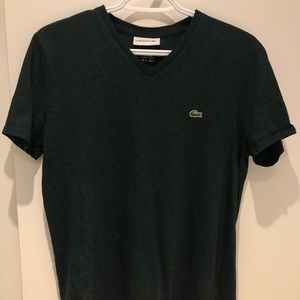 LACOSTE V-NECK PIMA COTTON T-SHIRT